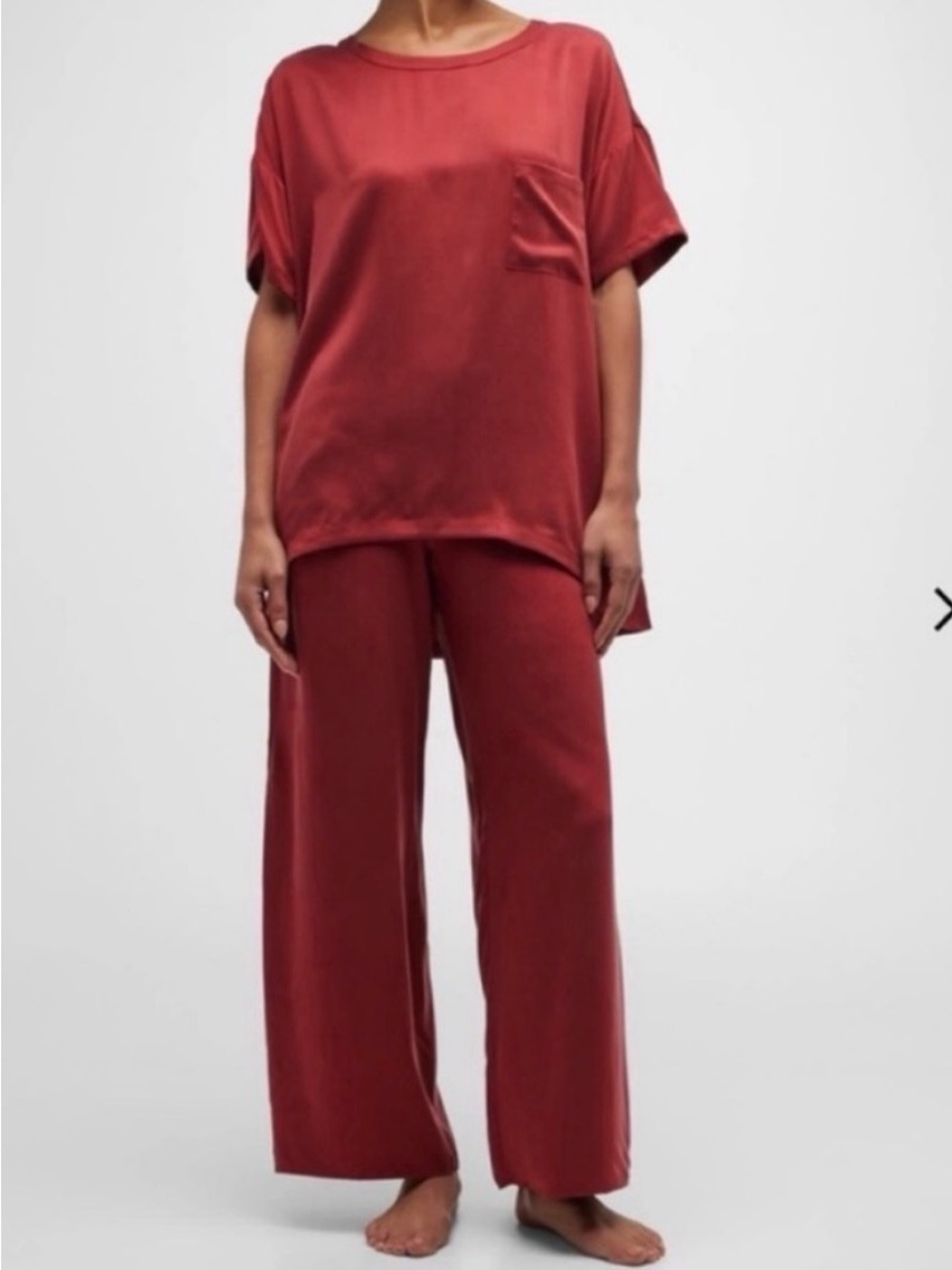 NWT ⭐️ Lunya Washable Silk Tee Pant Set